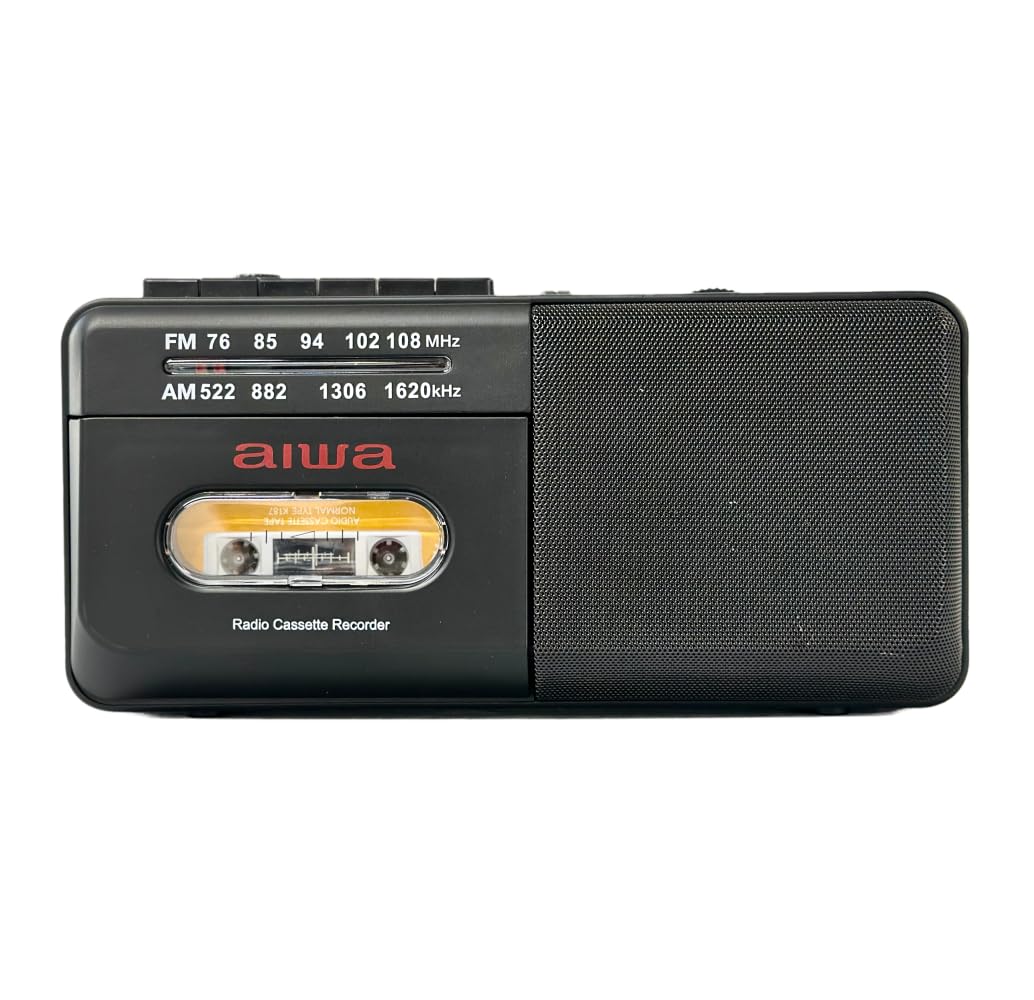 

aiwa касетний магнітола аудіо RCP4 чорний -G GAA4-RCP0004(БК) чорний