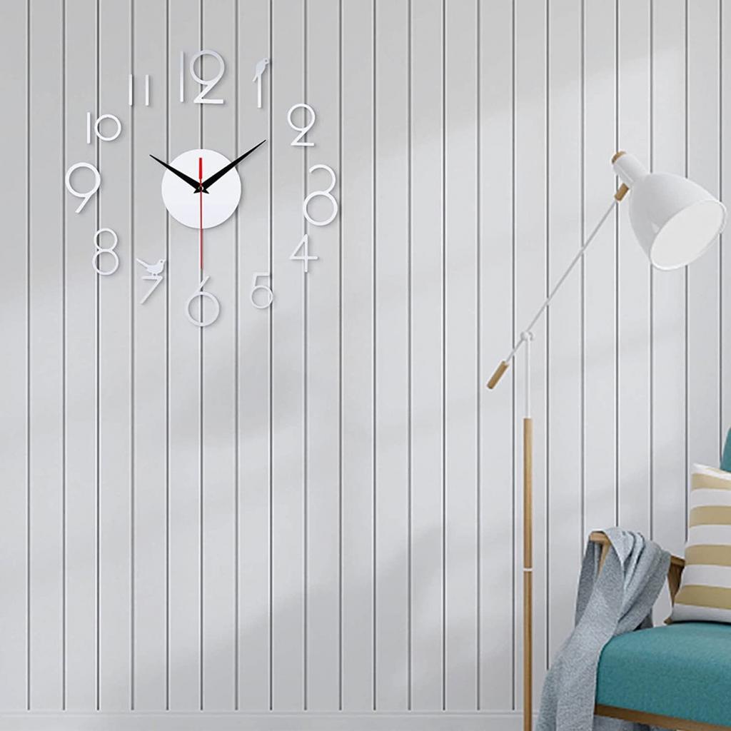 Without Batteries Wall Clock 1pc 3.5\" Hour Hand 3D 60cm Diameter