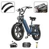 BURCHDA NEW AZ20 1000W 45km/h 20-inch Electric Bike, 48V 20Ah Lithium Battery, Ebike 4.0 Fatbike for Adults
