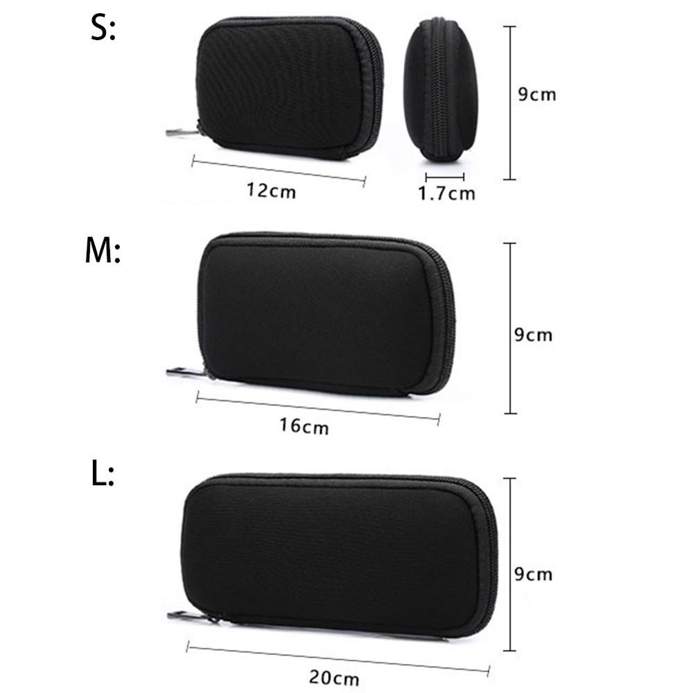 Holder With Zipper Flash Drives Protective USB Flash Drives Case Flash Drives Organizer U Disk Bag