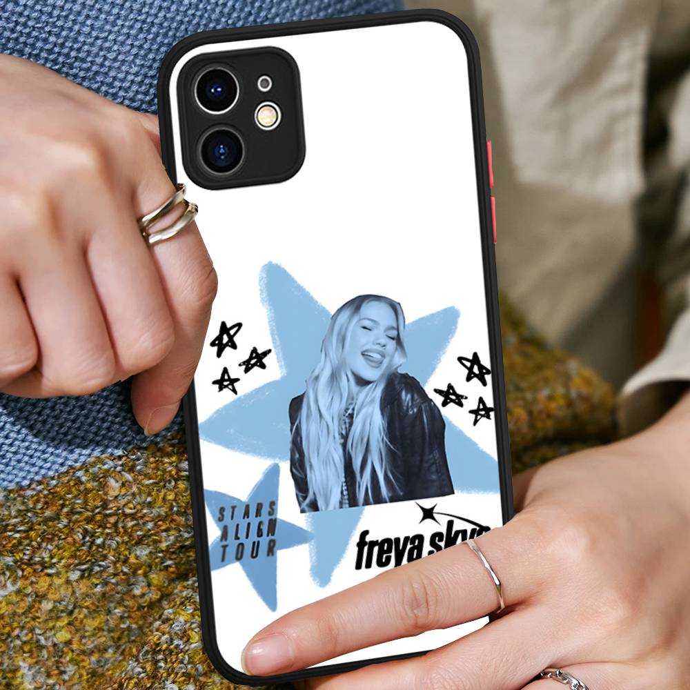 F-Freya S-Skye Singer Phone Case For IPhone 16 15 14 11 12 13 Pro Max Plus 12 XS Max Back Cover Matte Case