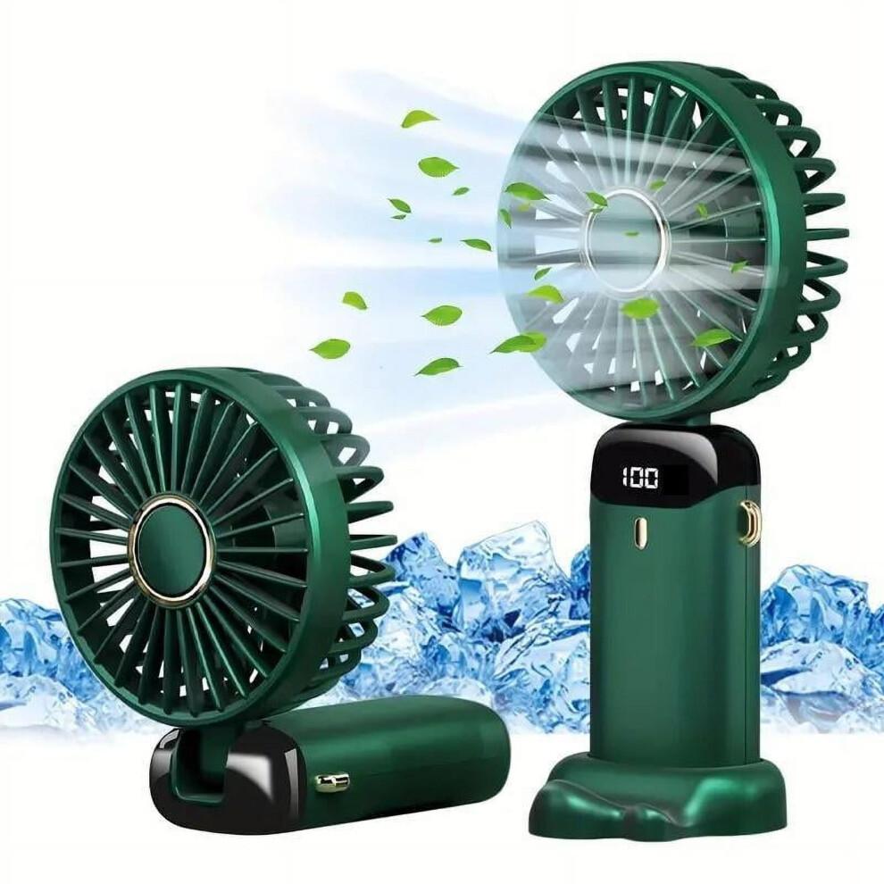 Portable Handheld Fan, USB Rechargeable Cooling Fan, Adjustable Fan for Home Office School Travel, Room Accessories