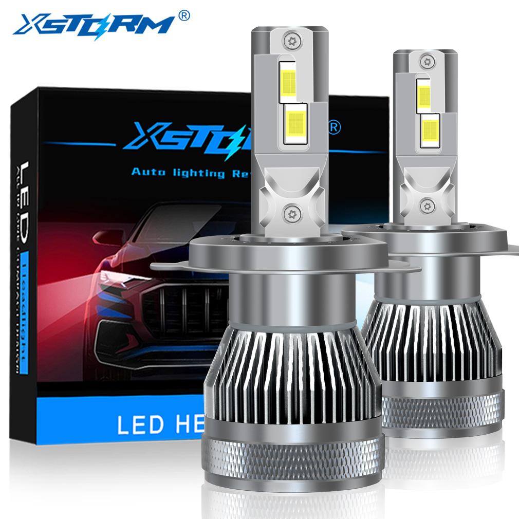 XSTORM H7 LED Headlight 30000LM 100W Car Light Bulbs LED H4 Headlight Canbus H1 H11 9005 9006 Car Turbo Light 6500K 12V 24V