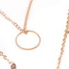 Sexy Bohemian Multilayer Gold Beads Leaf Ring Chain Chocker Necklace Jewelry 