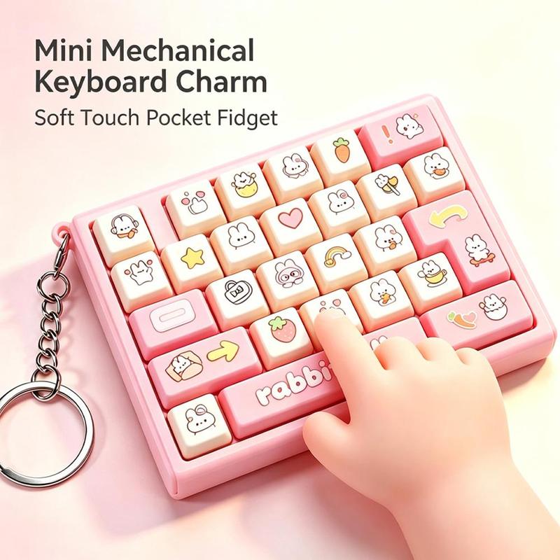 27 Key Cap Giant Keycap Keychain Gifts Keycap Clicker Keyboard Bag Charms Key Caps Keyboard Fidgets Clicker Gifts