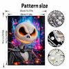 Frameless Pearl Bead Painting Kit Nightmare Skeleton Character Design DIY Handmade Craft Canvas for Home Wall Decor Gift Idea