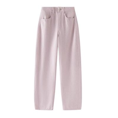 Women's Spring 2025 High-Waist Wide-Leg Banana Jeans