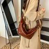 Niche Croissant Bag Premium Texture 2025 New Women's Dumpling Bag One Shoulder Crossbody Large Capacity