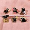 Fashionable Sophisticated Crow Brooch Versatile Jewelry Accessory Portable for Apparel and Headwear Daily Use Items