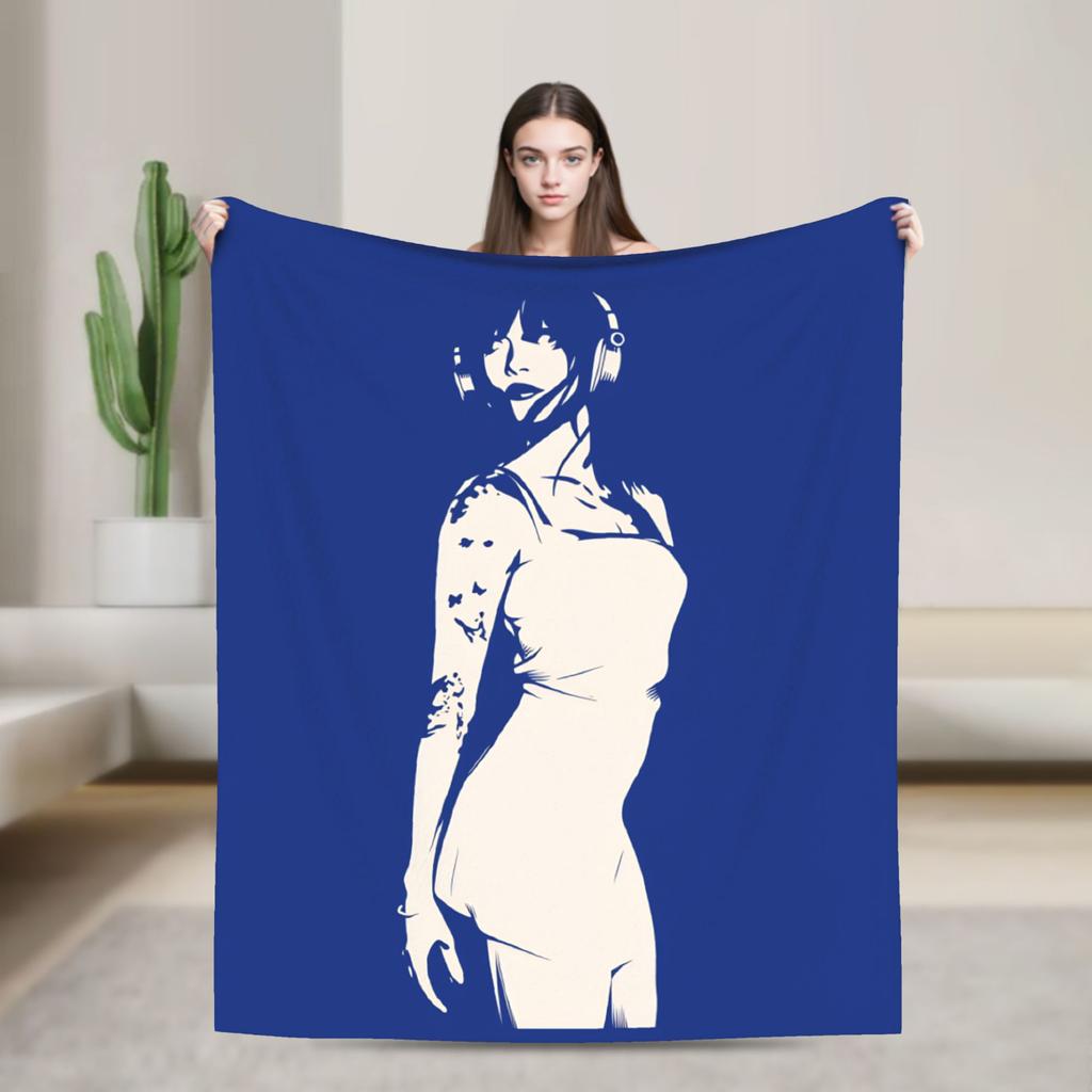 Aitanaed Sänger Decke Spanische Kunst Warme Weiche Ästhetische Plüschdecke Für Draußen Reisen Flanell Tagesdecke Bettbezug
