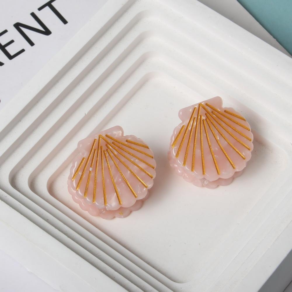2pack Hair Clip Shell Small Hair Claw for Women Girls Butterfly  Acrylic Fashion Crab for Hair Clamps Hair Accessories