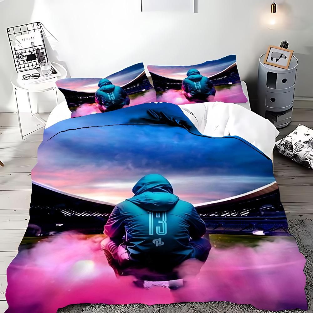 Raper JuL C'est Pas Des Lol Duvet Pilowcase Beding Set Adult People Boy Girl Bedrom Decoration Children Single Double Large Sized Dimensions