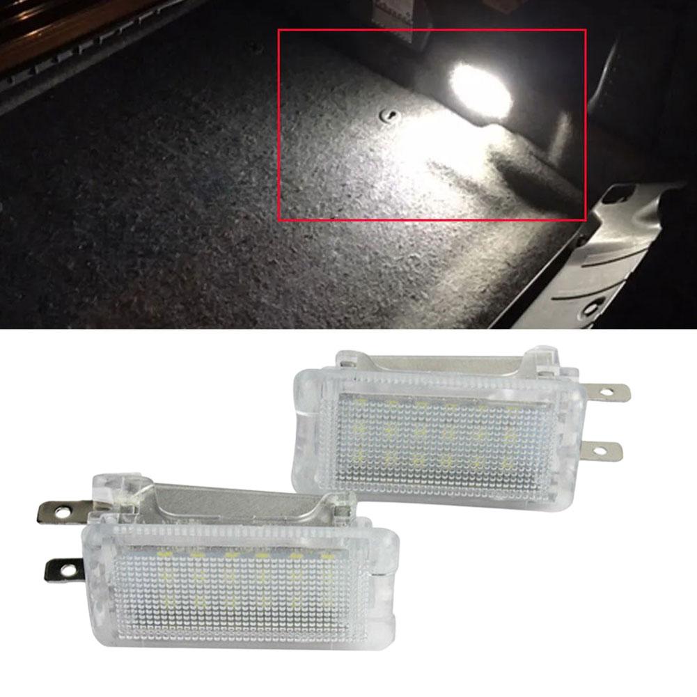 Car LED Trunk Light 18LED 6500K White Light IP67 Waterproof Plug&Play License Plate Light For Car Interior Accessory P2Z3