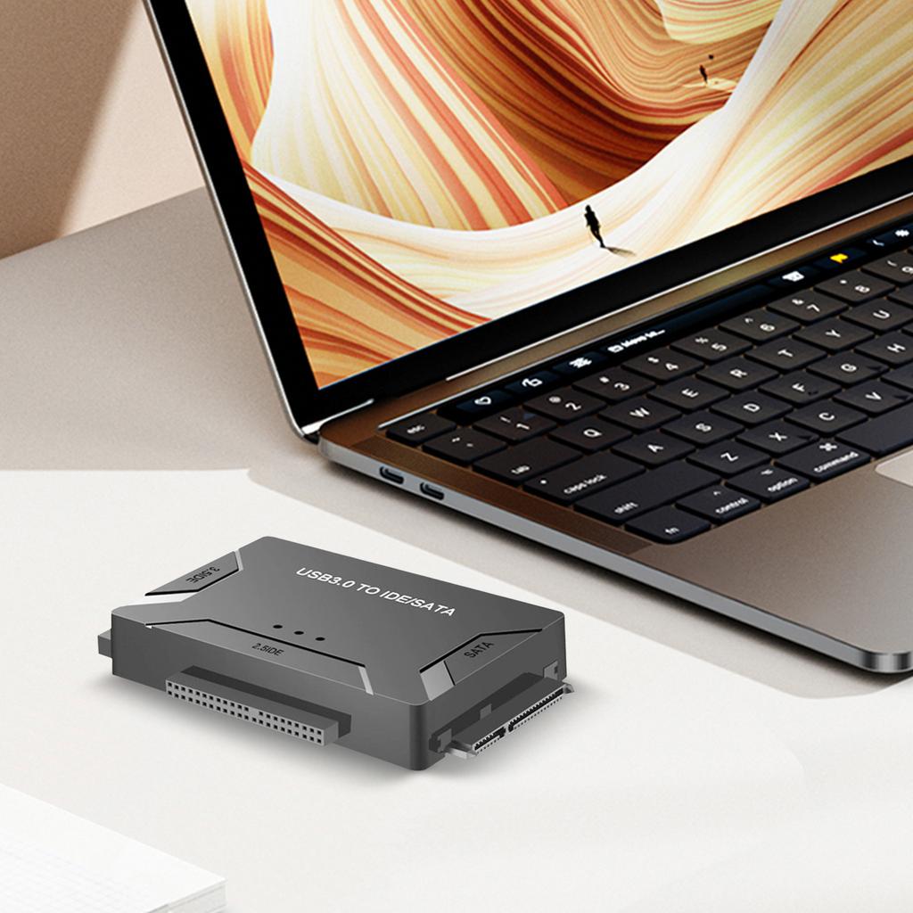 USB3.0 To SATA/IDE External Hard Drive Adapter Hot Swappable Universal SSD External Adapter Hard Drive Reader for Laptop PC
