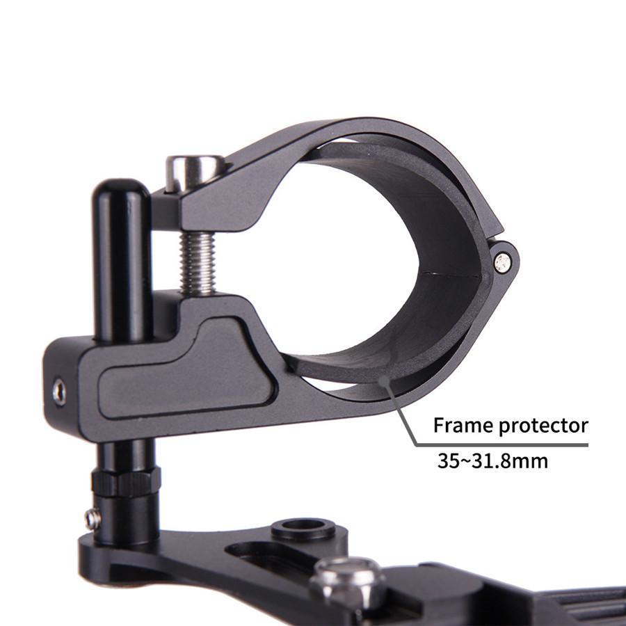 Mount Seat tube Clamp Chain Guard Guide For Road Bike Single Ring 35mm-31.8mm