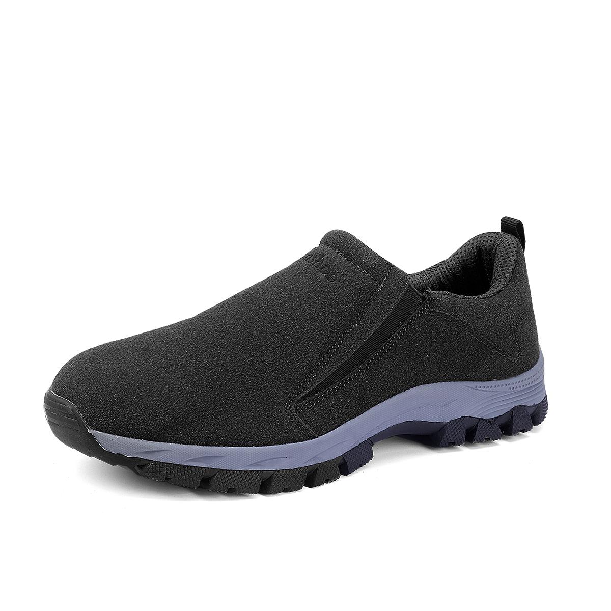 

Мужская обувь Удобная повседневная обувь для мужчин Кроссовки для ходьбы Мокасины мужские Легкие мокасины Мужская обувь Резиновая подошва 39 чёрный