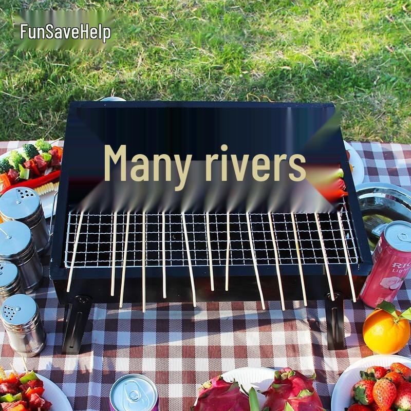 Portable Folding Charcoal BBQ Grill