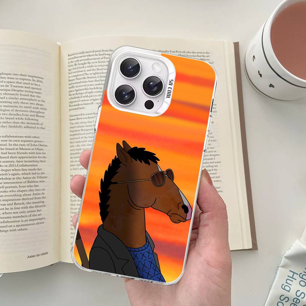 Phone Case B-Bojack Cartoon H-Horseman for vivo Y400 Y04 Y03 Y78 Y36 Y100 Y27 Y17s Y16 V60 V50 V30e V40 S15 iQOO Z10 Pro Lite 5G