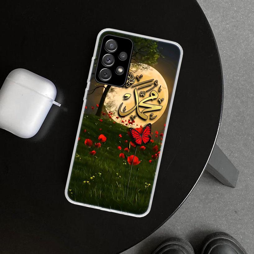 Muslim Surah Ikhlas Islamic Quotes Phone Case Cover for Samsung Galaxy A12 A22 A32 A52 A72 A02S A51 A50S A31 A20S A10S Note 20 U