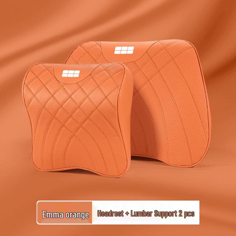 Acessórios para Interior de Carro Geely Galaxy A7: Apoio de Cabeça, Suporte Lombar, Proteção para Pescoço e Cintura
