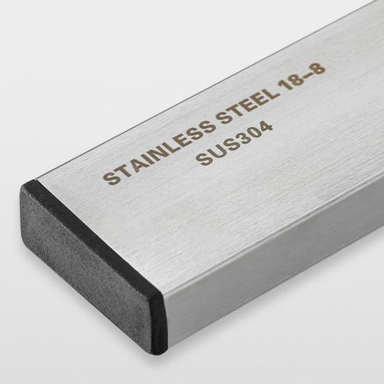 Support de coupe magnétique mural en acier inoxydable, aimant puissant, grande aspiration, Drainage étanche, organisateur d'ustensiles de cuisine antidérapant sans poinçon