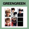 Cortis Die 2. EP GREENGREEN Albumkarte 5 Stück/Set Martin James Juhoon Seonghyeon Keonho Fans Sovuenir Geschenkkarten Cosplay Postkarte