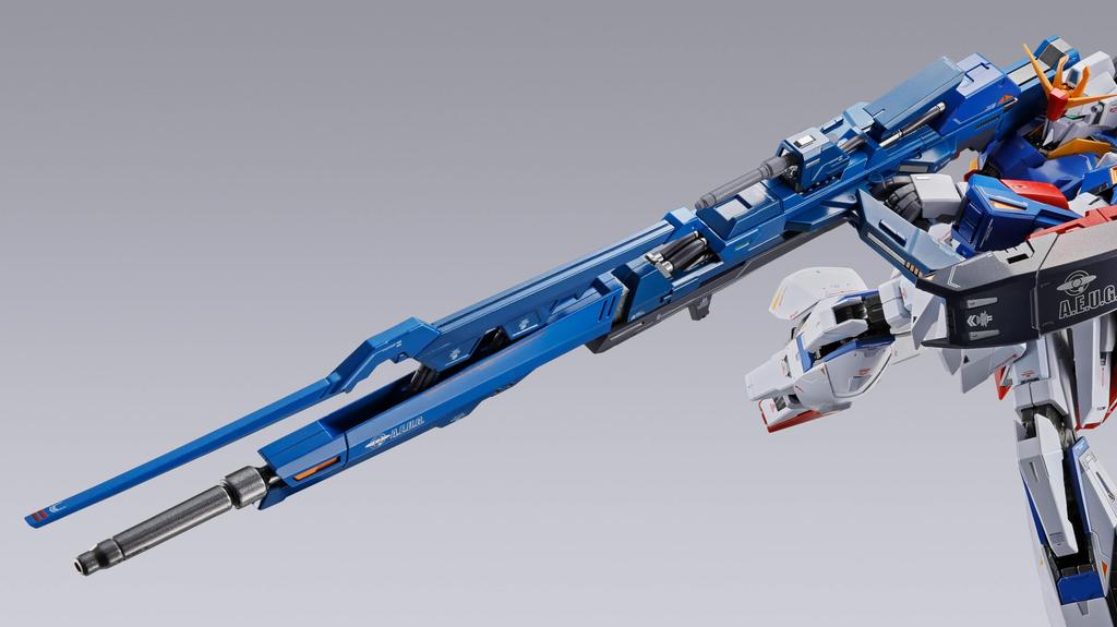 METAL BUILD Set Opțional Hyper Mega Launcher aproximativ 300 mm în figură BUILD Zeta Gundam vândut ABS, lungime, pre-vopsit (METAL separat)