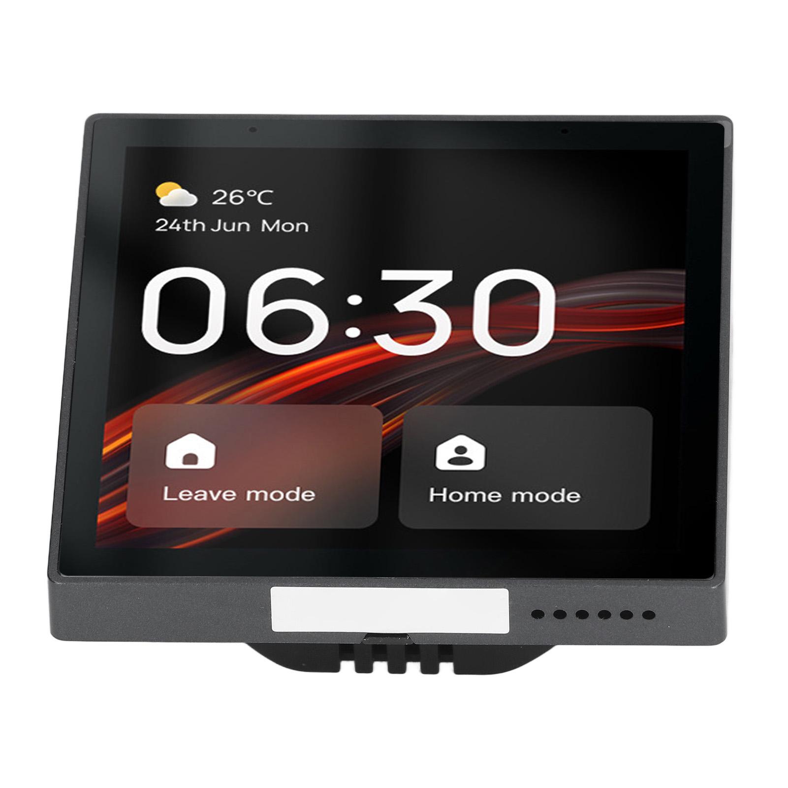 

Панель управления умным домом 4-дюймовый сенсорный экран голосовое управление умная сцена настенная панель-выключатель для TUYA 100-240В