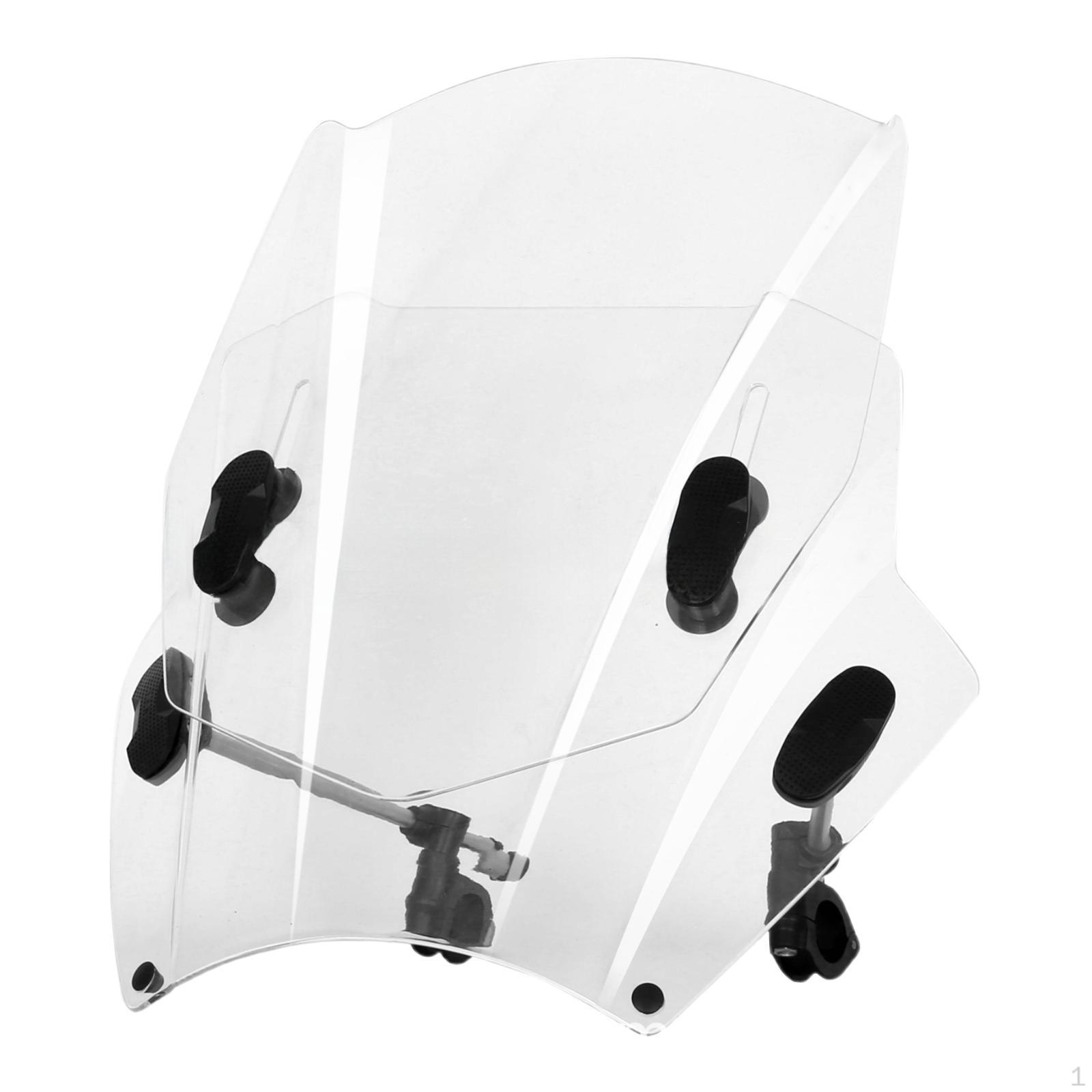 

Ветровое стекло мотоцикла Переднее ветровое стекло Заменить дефлектор ветра мотоцикла Transparent