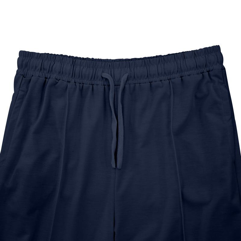 Men's Spring and Summer Pants Loose Straight Leg Sports Casual Pants American Oversized Long Leg Pants