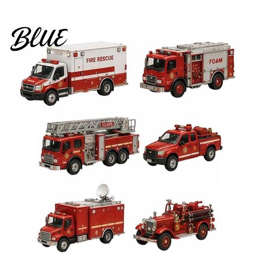 Vehicle Surprise Gift for Kids 24-Day Advent Calendar 2D Acrylic Trucks Vehicles Ornaments Novelty Theme Calendar Christmas Countdown Holiday