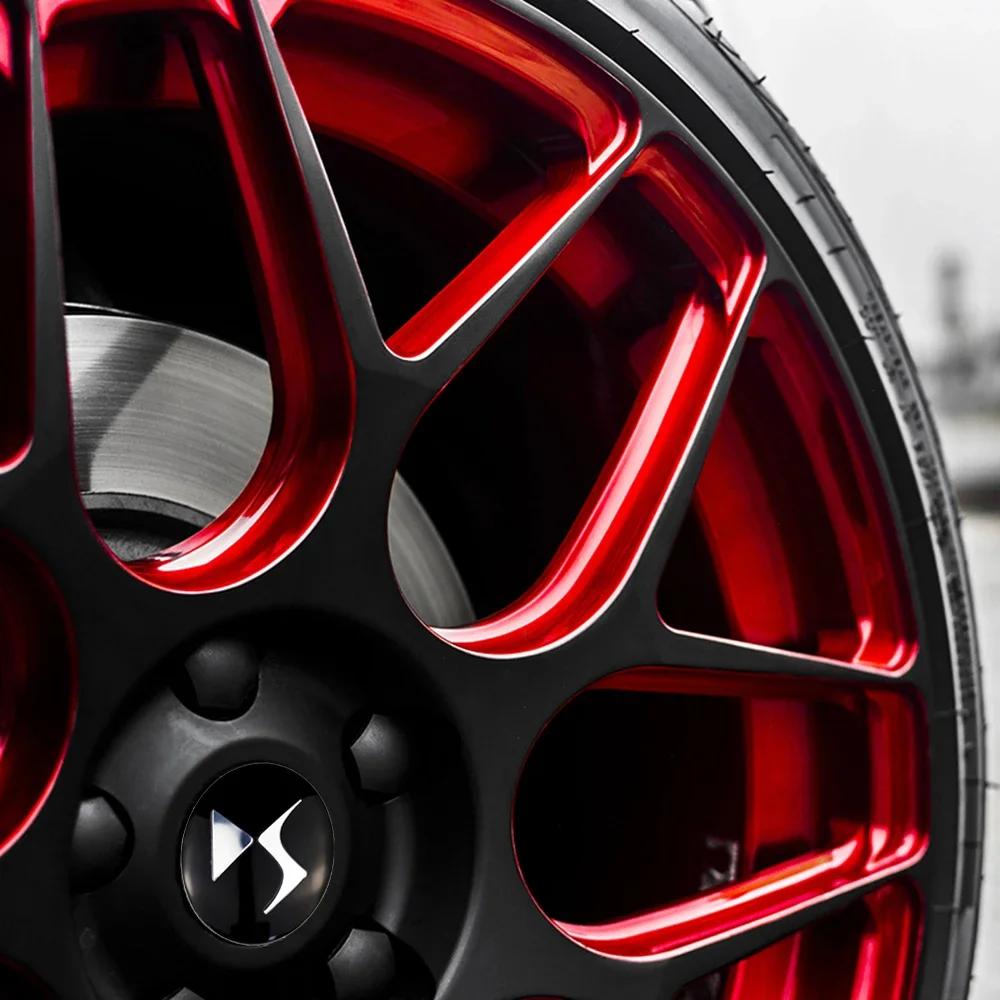 4PCS/lot 60MM DS Car Wheel Center Hub Caps for DS DS3 DS5 DS6 Deesse PSA Logo Stylish Hard Wearing Replacement Dust Cover