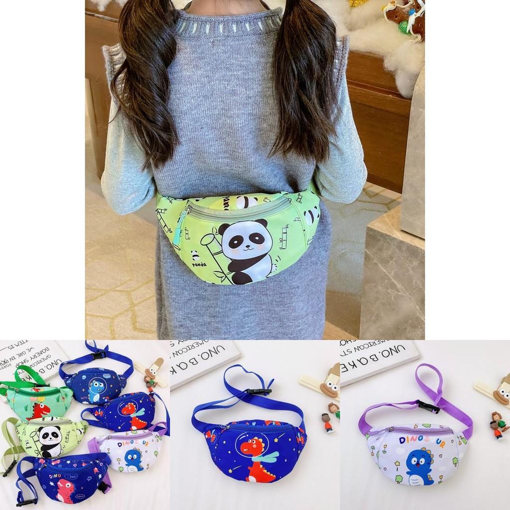 Adorable Cartoon Children's Backpack Stylish Korean Design Fashionable Unisex Waist Bag