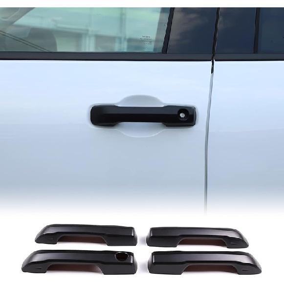 Aunginsy Auto Exterior Door Handle Protective Trim Cover Compatible with Toyota Tundra/Sequoia 2022-2025 Car Front Rear Outside Door Handle Outer