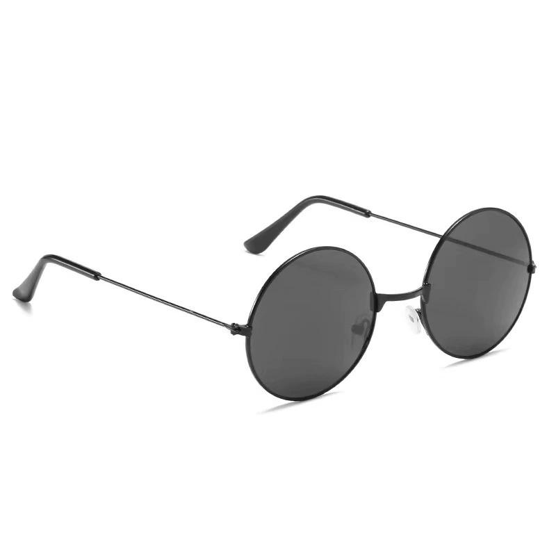 Retro Small Round Hippie Sunglasses Fashion Circle Metal Frame Sun Glasses Party Lens Eyewear for Women Men