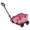 Dog Stroller with 4 Wheels Comfortable Handlebars Foldable Pet Stroller for Small Cats Dogs Up To