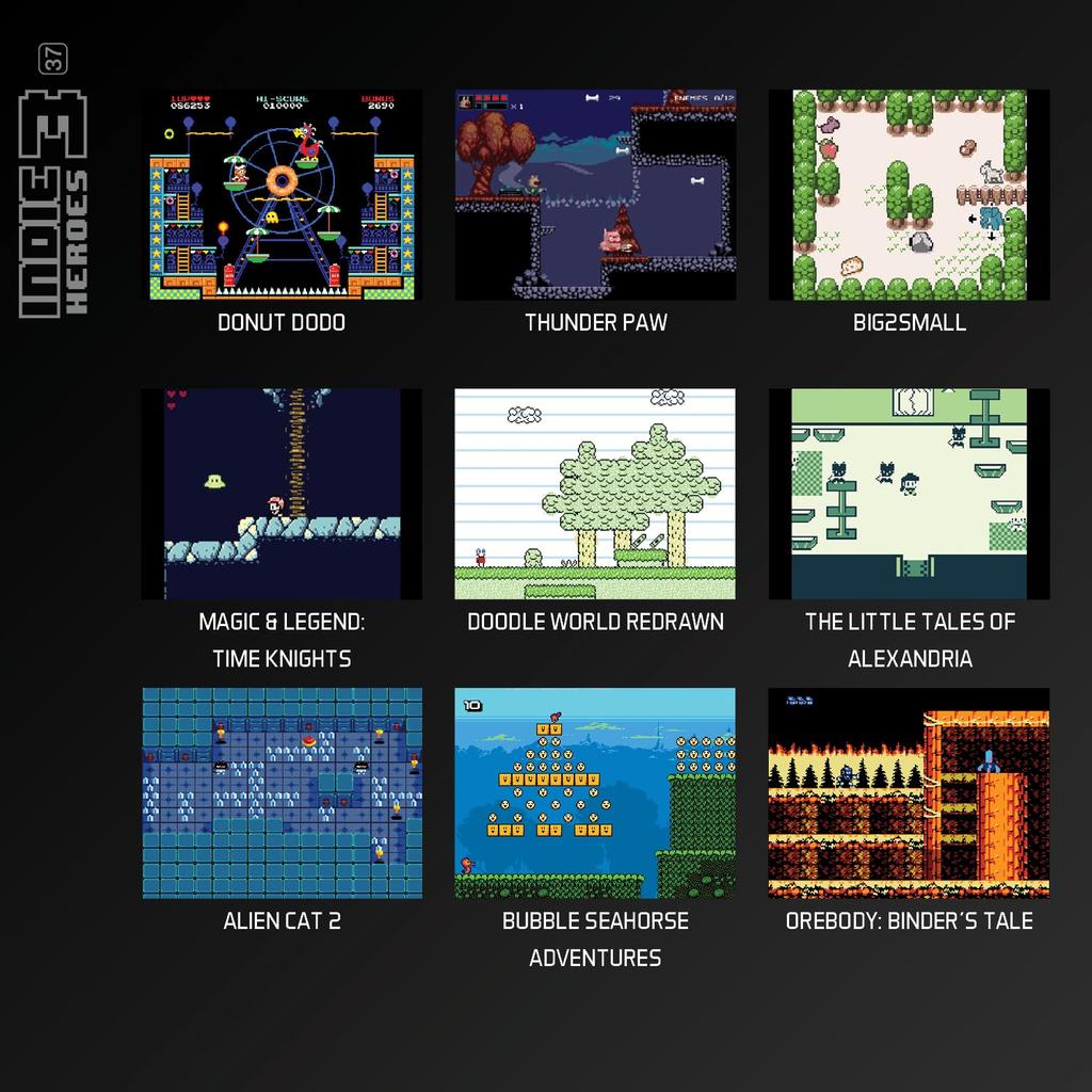 Indie Heroes Collection 3 for Evercade - UK/EU Version / Retro Compilation Video Game