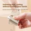 Magnetic Ceramic Unpacking Knife Portable Unpacking Knife Blade Express Unpacking Knife Unpacking Artifact Blade Automatic Rebound