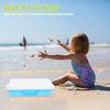 Kinder Spielzeug Sand Tisch Lagerung Box Handheld Sandkasten Outdoor Tablett Kunststoff für Kind
