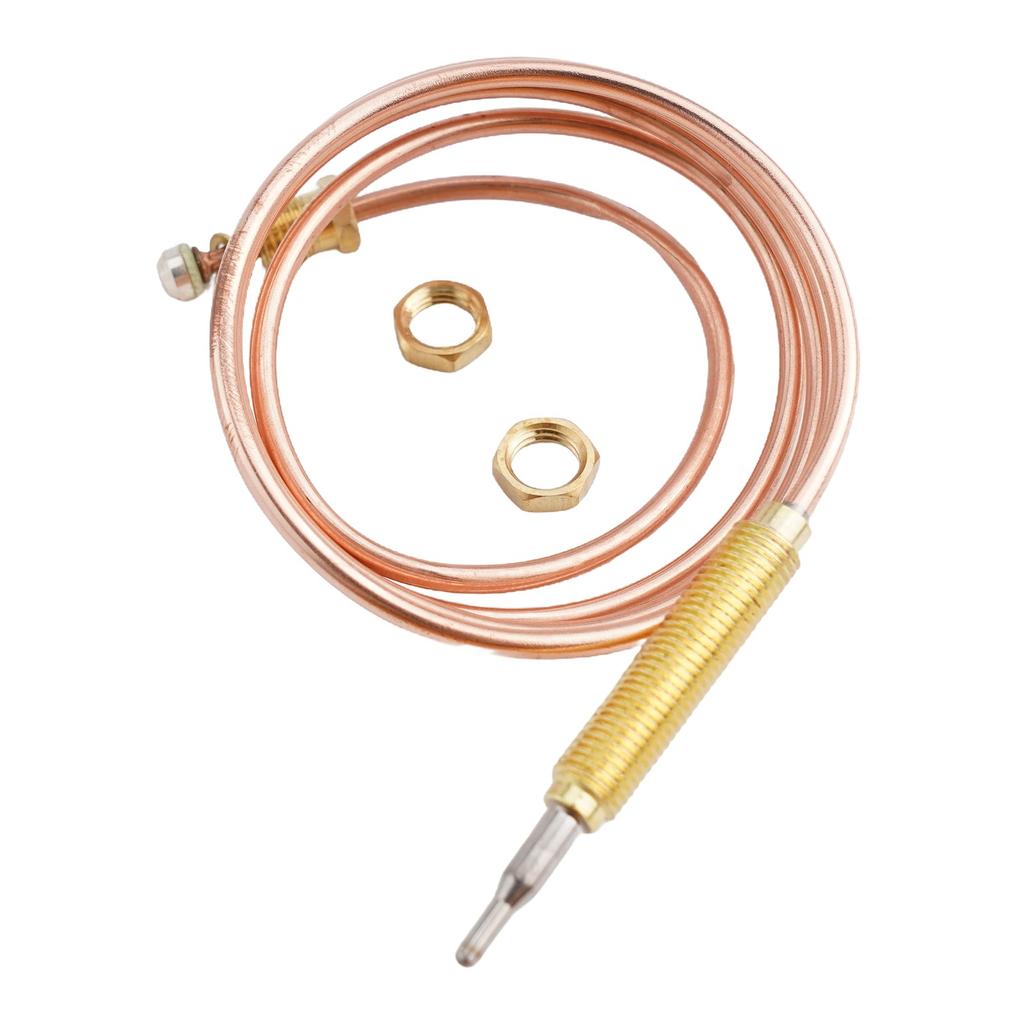 M8 Thermocouple Common Thread Probe 60/90/120/150cm For Gas Burners Fireplaces BBQ Heating Equipment Accessories