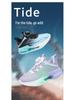 Autumn 2025 Mesh Breathable Boys' Sports Shoes - Casual, Non-slip, Trendy Running Sneakers for Kids.