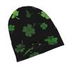 ZLIENSZUS Adult St Day Beanie Hat - Irish Themed with Iconic Patterns, Suitable for Morning Commutes, Evening Walks & Themed Parties, Urban Style for