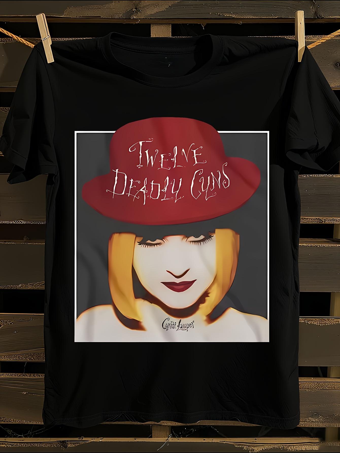 Cyndi Lauper Twelve Deadly Guns Graphic T-shirt XL