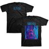 T-shirt Rock Band Nirvana Uomo e Donna Estate Gotico Retrò Abbigliamento Moda Girocollo Manica Corta Top