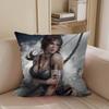 T-Tomb Raider Anime Games Pillow Cushion Cover Pillowcase Living Room Sofa Home Decor Customized