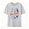 Vintage Big Dogs Fan Club Graphic Tee Short Sleeve Cotton Tshirt For Dog Owners Animal Lovers Dog Mom Shirt For Unisex