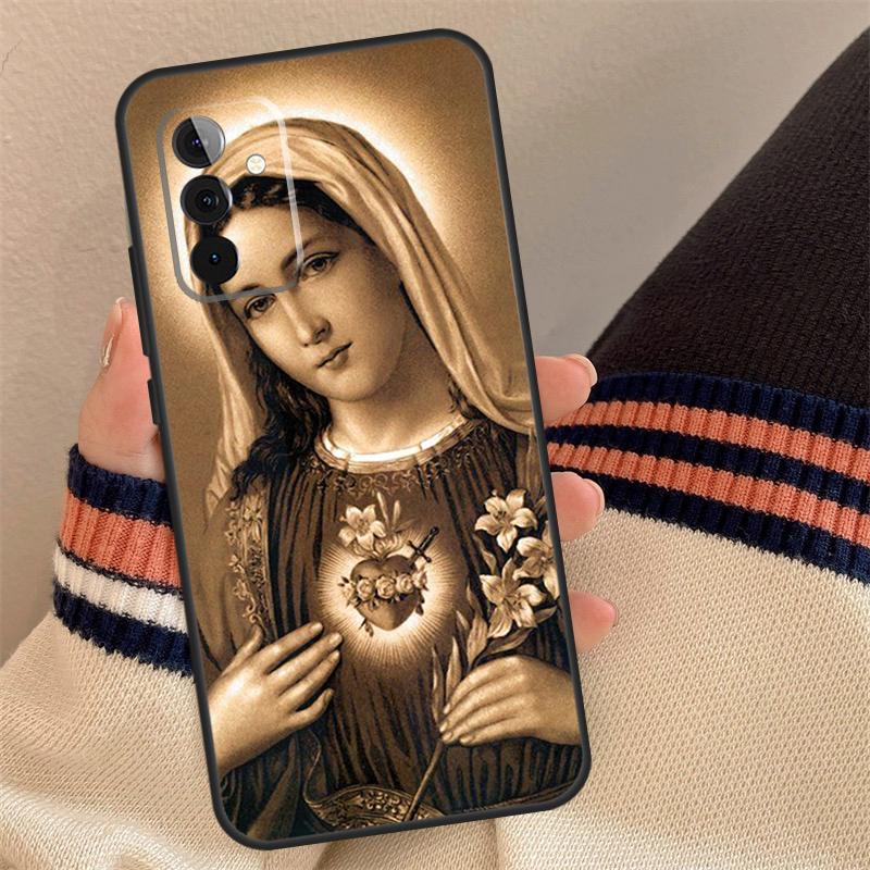 Mother Virgin Mary Case For Samsung Galaxy A13 A23 A33 A53 A12 A22 A32 A42 A52 A51 A71 A14 A24 A34 A54 Coque