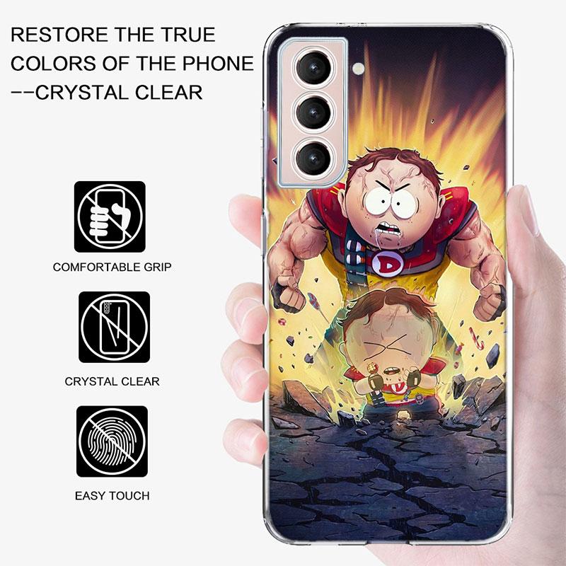 Cool S-South P-PARK Phone Case For Samsung Galaxy S25 Edge S24 S23 FE S21 S20 S10 Plus S22 S26 Ultra Cover Clear Cases TPU Capa