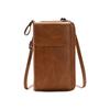 Fashionable Multi Functional Crossbody Bag Purse PU Leather Retro Style Mobile Phone Bag Solid Color Womens Casual Shoulder Bag