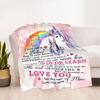 1pc Unicorn Sky blanket Soft and Warm for Sofa Office Camping Travel Livingroom Great Gift for Friends and Family Comfortable